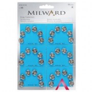 Пришивные кнопки Milward 2195113 11 мм, серебро