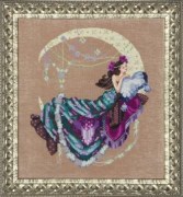 Схема вышивки Moon Flowers / Лунные цветы Mirabilia Designs 