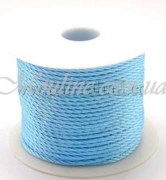 Шнур для плетения 3 мм голубой 365