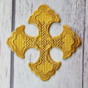 Нашивка пришивна аплікація Хрест