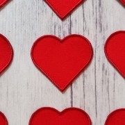 Нашивка пришивна аплікація Серце