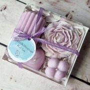 Подарунковий набір свічок ручної роботи NWN-112