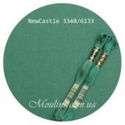 Ткань для вышивания Лен Цвайгарт Ньюкасл 40 цвет 3348/6133 медуница / Sage