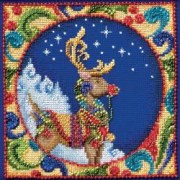 Набір для вишивання "Reindeer / Північний олень" Mill Hill JS304101