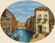 Наборы для вышивания крестиком Города Венеция АС-0419