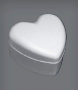 Пенопластовая заготовка Шкатулка сердце 11 см (OSCACU)