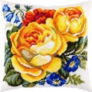 Подушка Любимые розы Чарівниця V-139, набор для вышивания