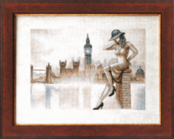 Набор для вышивки крестиком Чарівна Мить М-34 Туманный Альбион