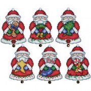 DW1693 Design Works вышивка крестиком Santa's Gifts / Подарки Санты
