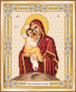 СБИ-028 Схема для вышивания бисером Икона Божьей Матери Почаевская