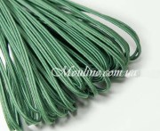 Сутажный шнур декорированый зеленый для отделки