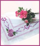 Набор для вышивки скатерти крестиком Чарівна Мить СК-14 Розы