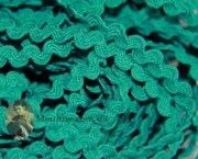 Тесьма для шитья и рукоделия 6 мм Вьюнчик морской волны