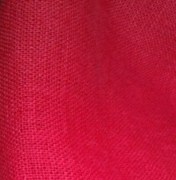 Ткань льняная для шитья красная