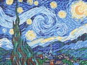 Вышивка бисером Звездная ночь Ван Гог 583 от Ангеліки