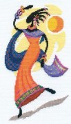 Набор для вышивания крестом Панна АМ-0328 Дочь Солнца