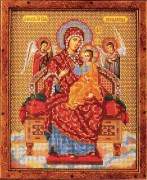 Набор для вышивания бисером Кроше В-172 Богородица Всецарица