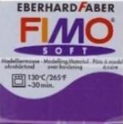 Полимерная глина FIMO Soft сливовый 63