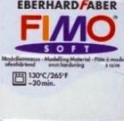 Полимерная глина FIMO Soft серый 80