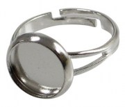 Основа для кольца J267 серебро