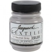 Краска жидкая для ткани Jacquard Neutral Gray 137