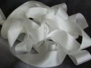 Шелковая лента для вышивки 7 мм Jwt белый
