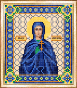 СБИ-043 Схема для вышивания бисером Именная икона святая мученица Юлия