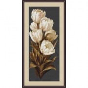 Набор для вышивания Luca-S 292 Белые тюльпаны