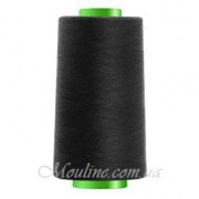 Швейные нитки марки Ninatex 40/2 черные универсальные для шитья
