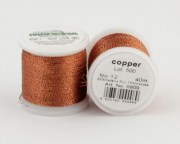Металлизированная нить Madeira copper для вышивки и плетения
