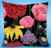 Набор для вышивания гобеленом Design Works 2615 Midnight Floral / Полуночные цветы