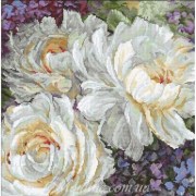 Набор для вышивания Letistitch LETI 930 Белые розы