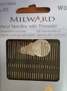Набор иголок для шитья и вышивки с нитковдевателем Milward 2129004