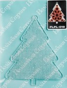 Волшебная Страна вышивка бисером на пластиковой основе Елочная игрушка FLPL-019