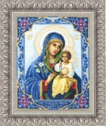 Набор для вышивки крестиком Чарівна Мить 314 Икона Божьей Матери Неувядаемый Цвет 