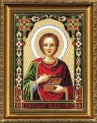 Набор для вышивки крестиком, Чарівна Мить 336, Икона Великомученика Пантелеймона 