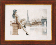 Набор для вышивания Чарівна Мить М-33 Романтический Париж