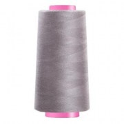 Швейные нитки марки Ninatex 50/2 серые 317 для тонких тканей
