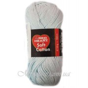 Пряжа для вязания Soft Cotton 08353 голубой бледный