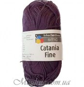 Пряжа Catania Fine хлопковая цвет 1006 фиолетовый