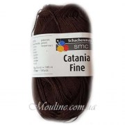 Пряжа Catania Fine хлопковая цвет 1007 коричневый
