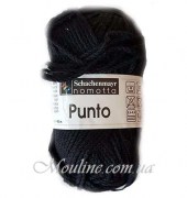 Пряжа для вязания Punto 50 г цвет черный