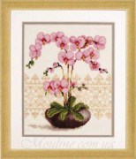 Набор для вышивки крестом Вервако Orchid / Орхидея
