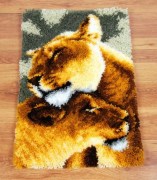 Набор ковровая техника коврик Вервако PN-0150913 Львиная любовь