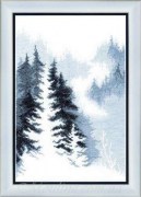 Набор для вышивания крестом Crystal Art Зимний лес ВТ-158