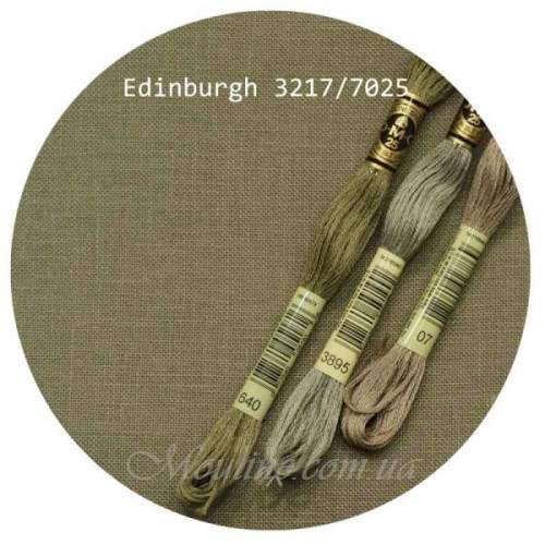 Лен для вышивки Zweigart Edinburgh 36 цвет 7025 гранит / Granit