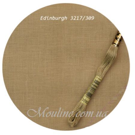 Ткань для вышивания Zweigart Edinburgh 36 цвет 309 cветлый мокко