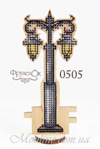 Набор для вышивки крестом Фонарь 0505 на деревянной основе от ФрузелОК