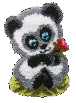 Набір для вишивання коврика Чарівна Мить РТ-203 "Панда"