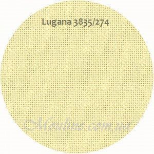 3835/274 Lugana 25 (відрізи) ваніль Zweigart 